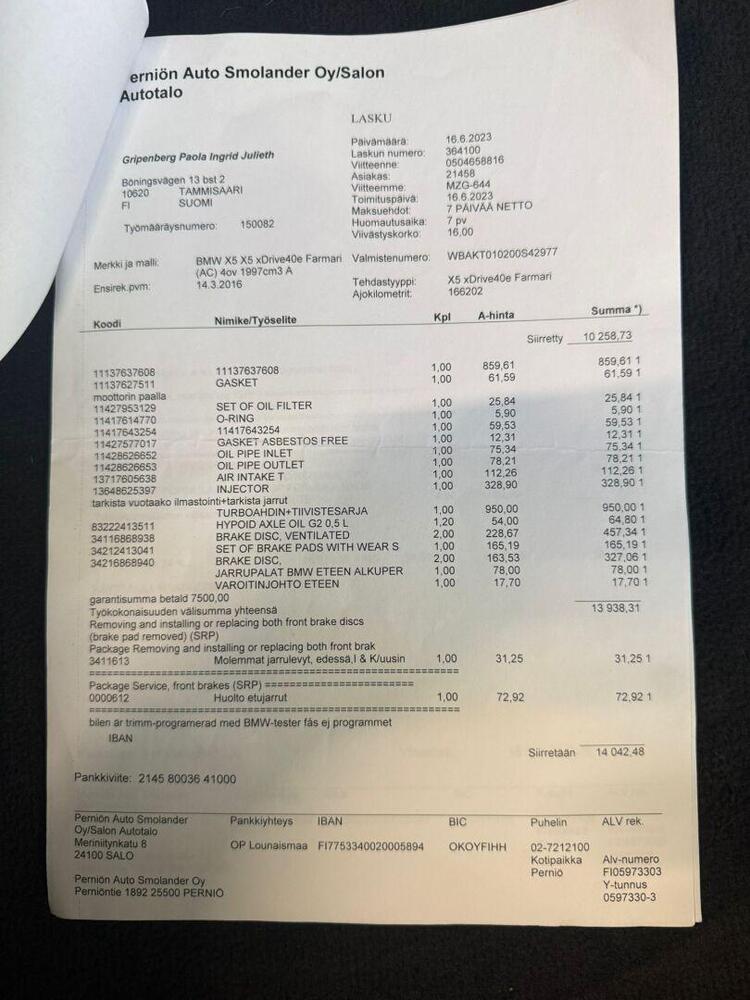 BMW X5 vaihtoauto