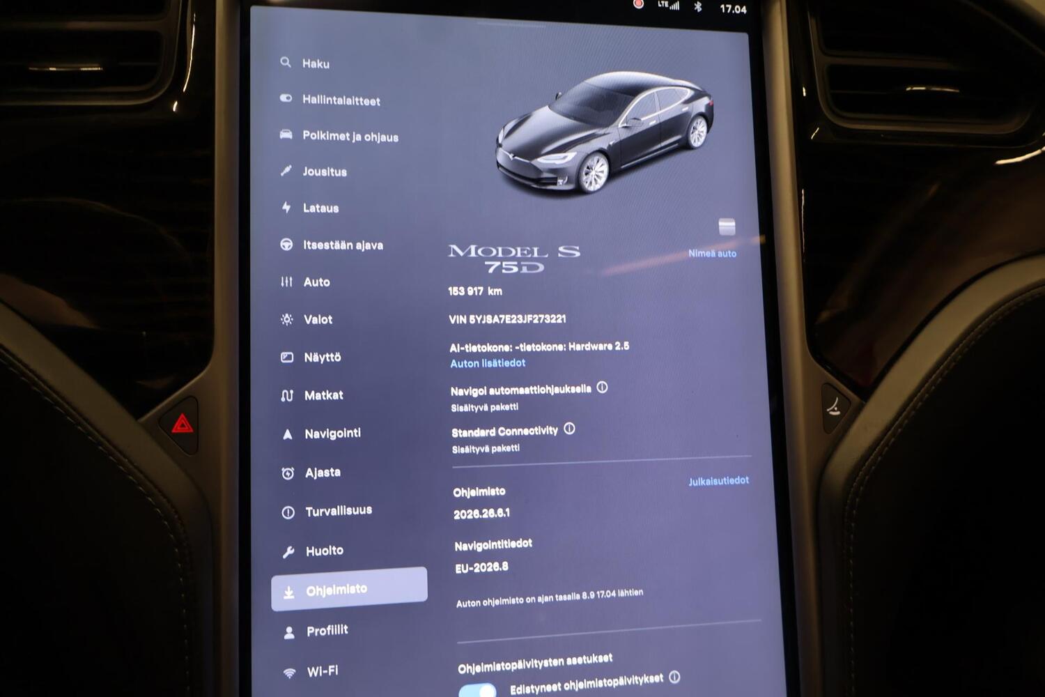 Tesla Model S vaihtoauto