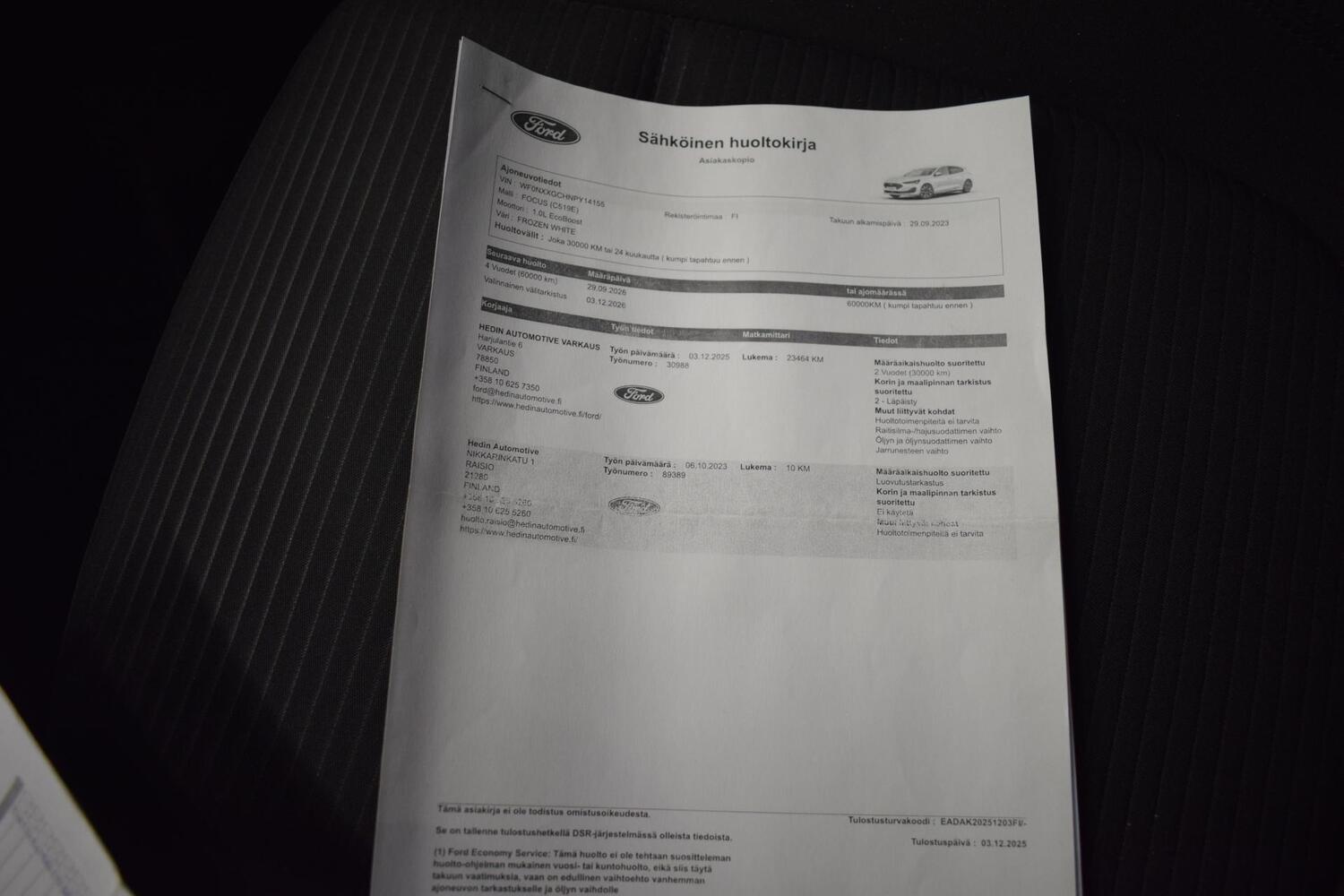 Ford Focus vaihtoauto