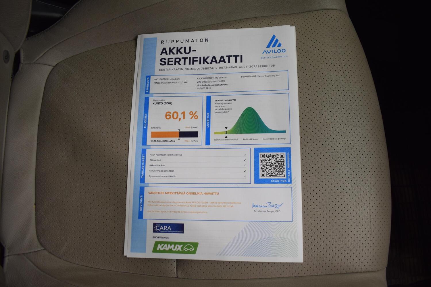 Mitsubishi Outlander PHEV vaihtoauto