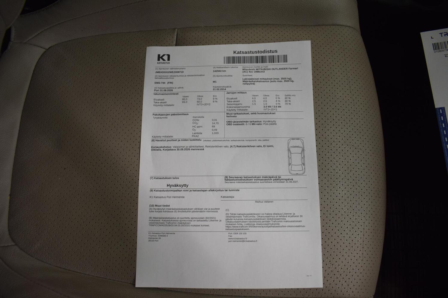 Mitsubishi Outlander PHEV vaihtoauto