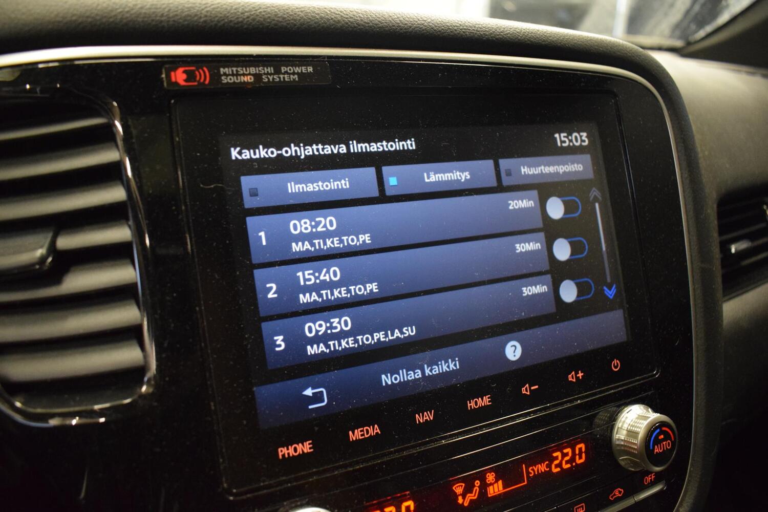 Mitsubishi Outlander PHEV vaihtoauto