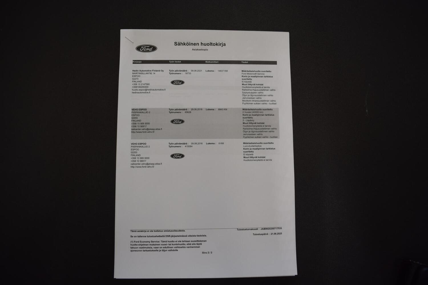 Ford Focus vaihtoauto