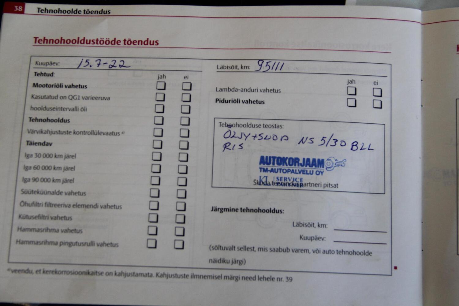 Skoda Fabia vaihtoauto