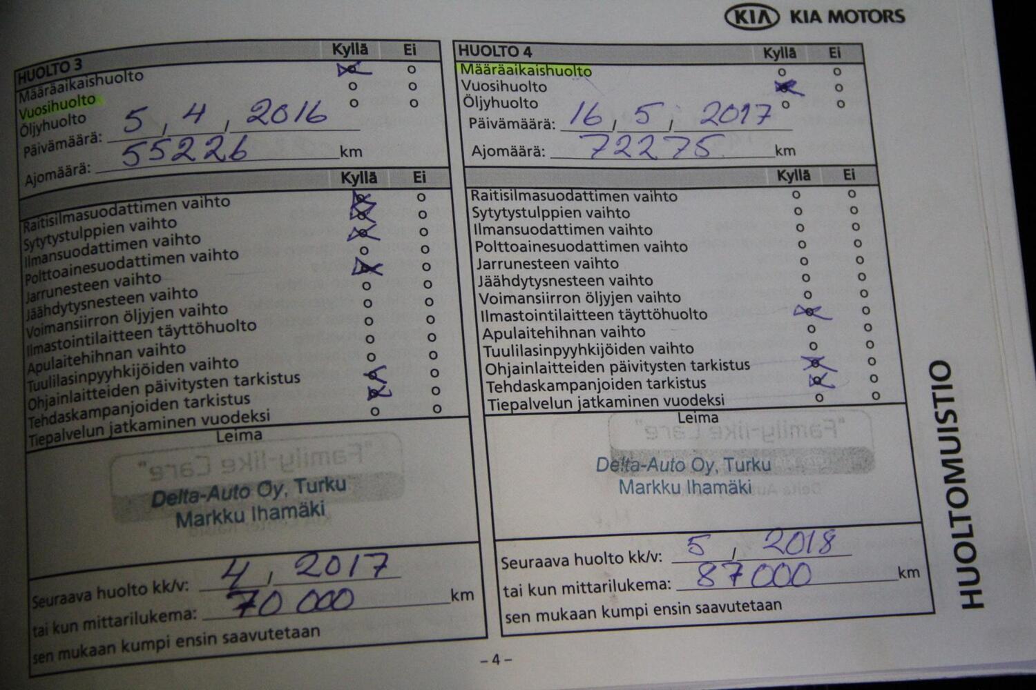 Kia Sportage vaihtoauto