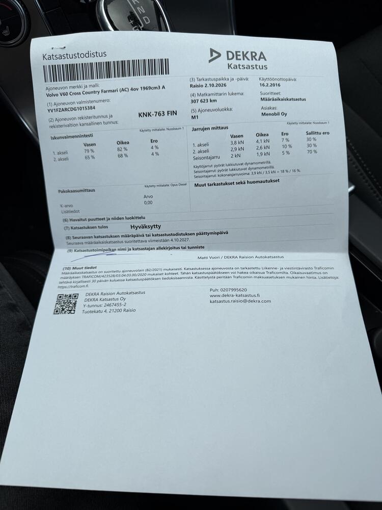 Volvo V60 Cross Country vaihtoauto