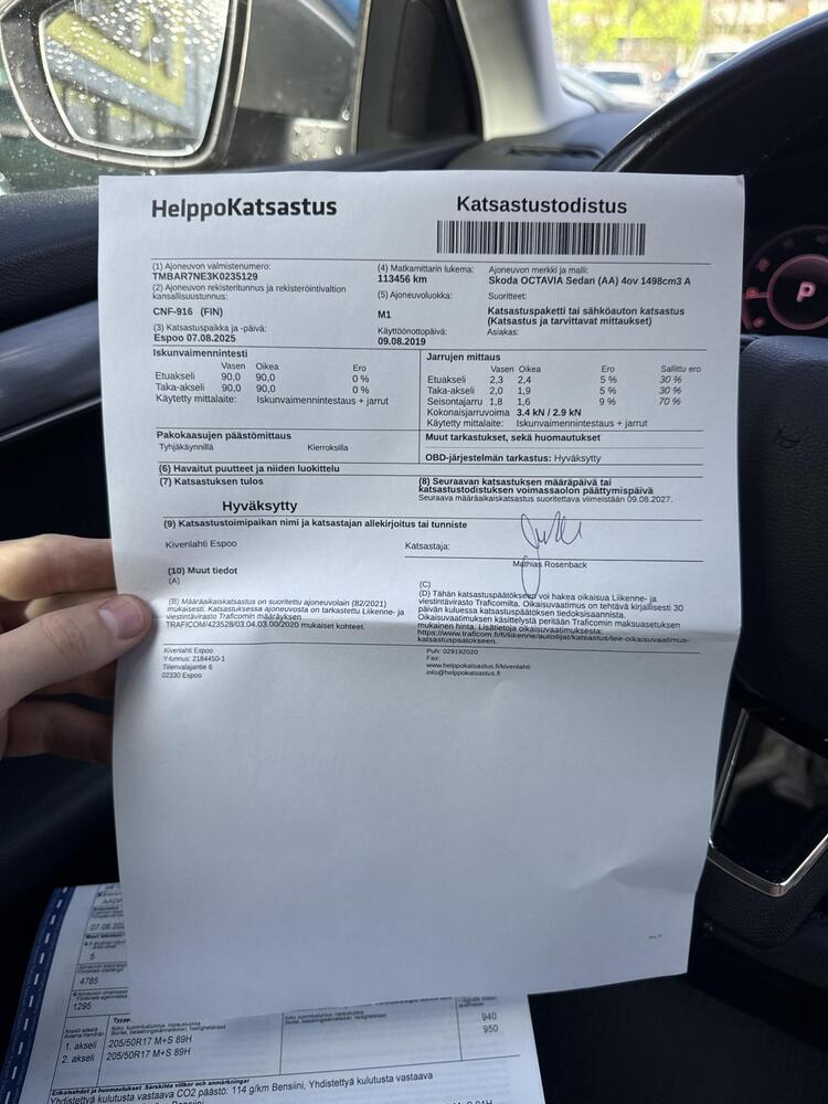 Skoda Octavia vaihtoauto