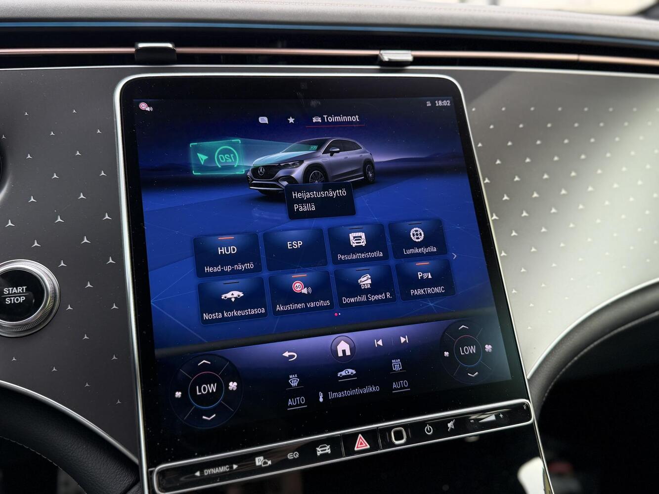 Mercedes-Benz EQE vaihtoauto