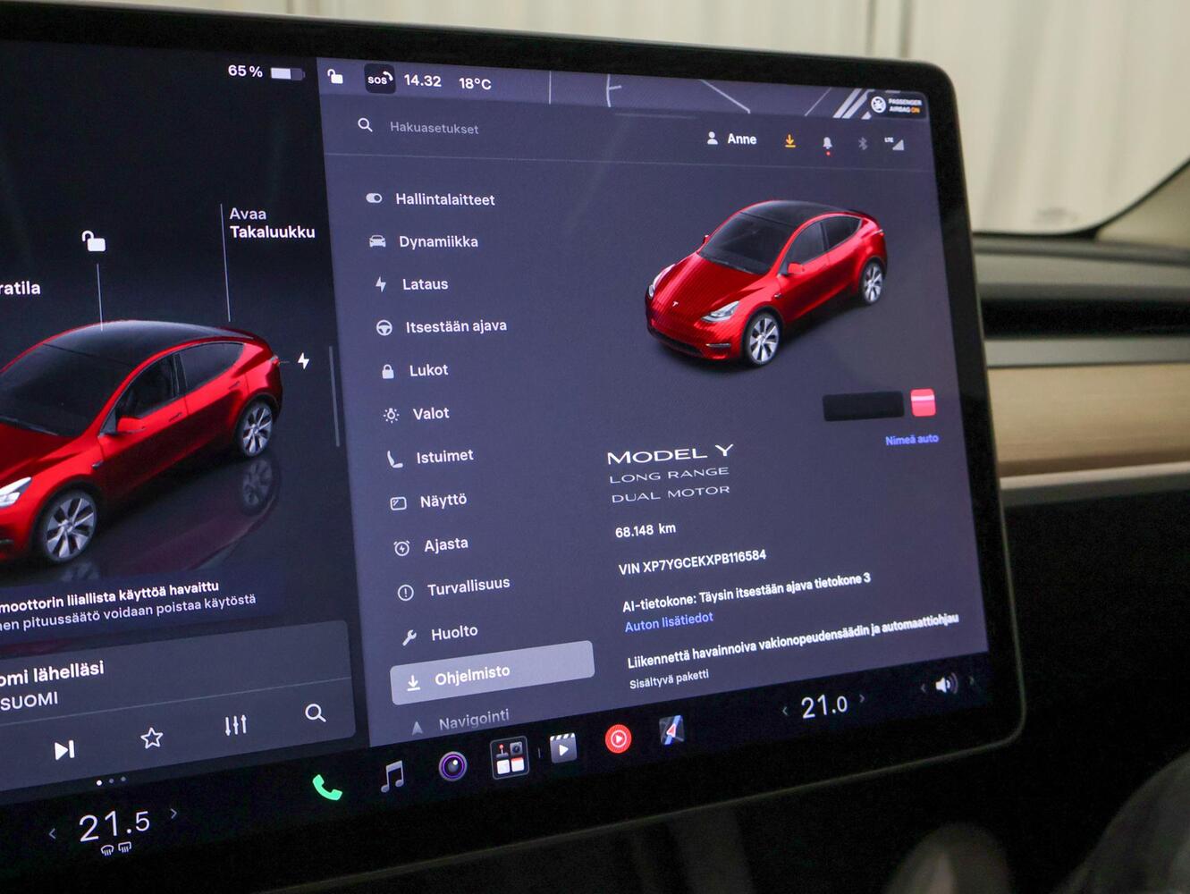 Tesla Model Y vaihtoauto