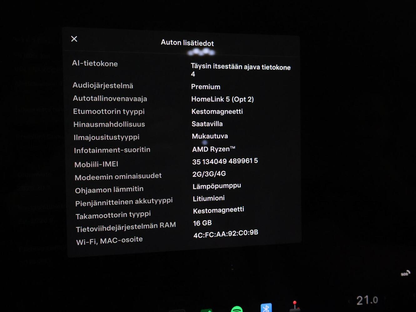 Tesla Model X vaihtoauto