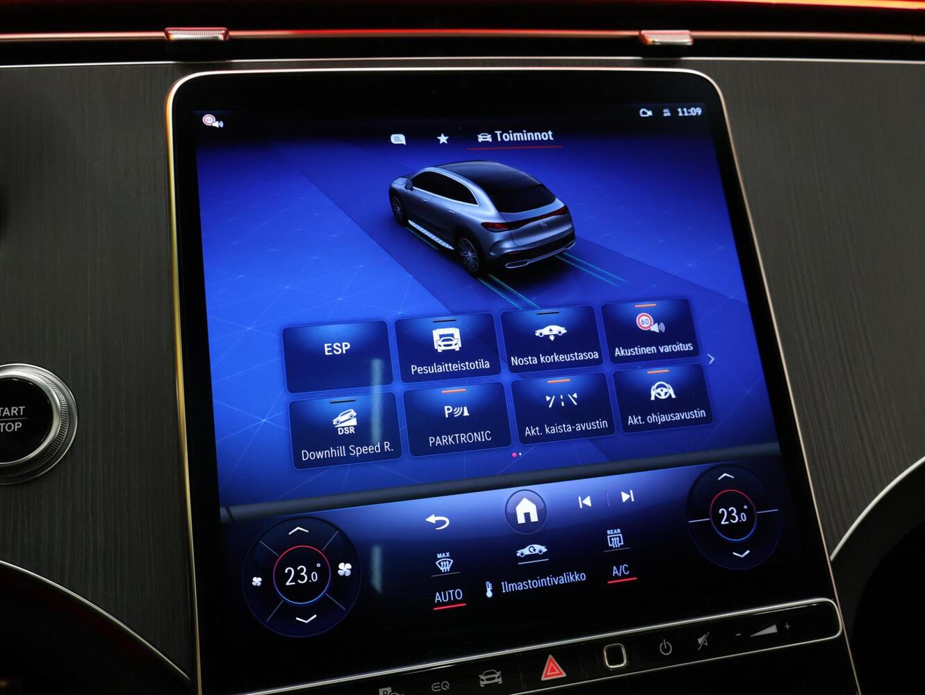 Mercedes-Benz EQE vaihtoauto