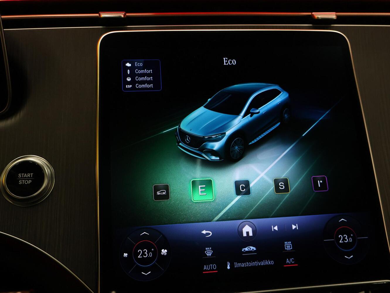 Mercedes-Benz EQE vaihtoauto