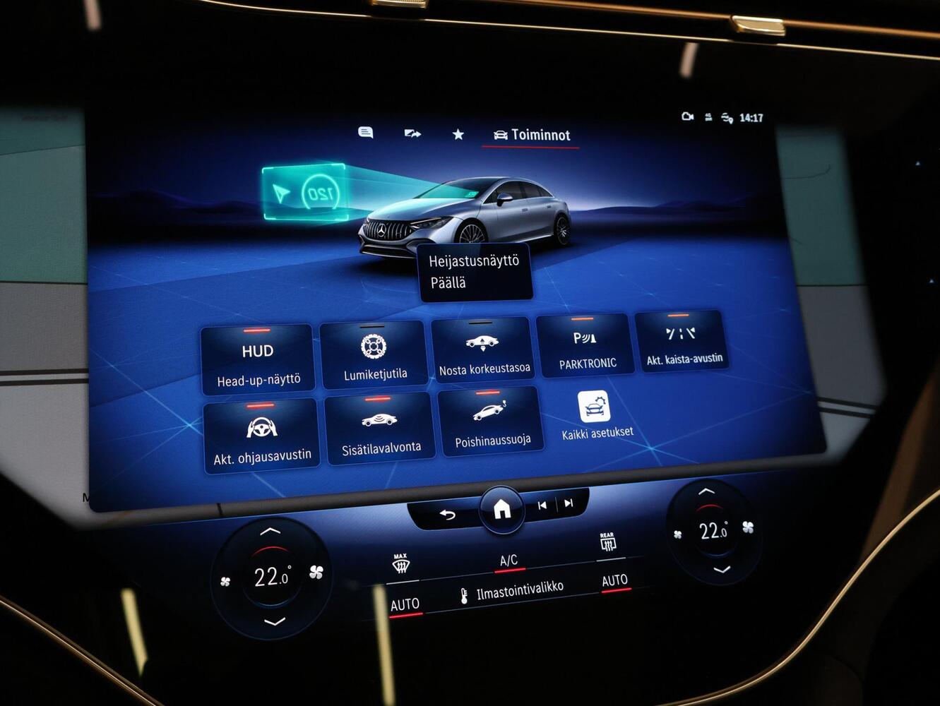 Mercedes-Benz EQE vaihtoauto
