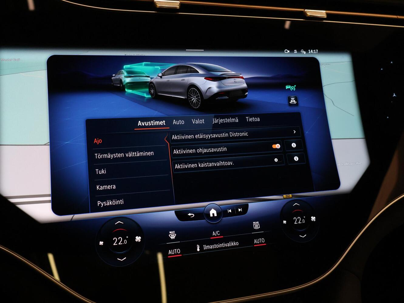 Mercedes-Benz EQE vaihtoauto