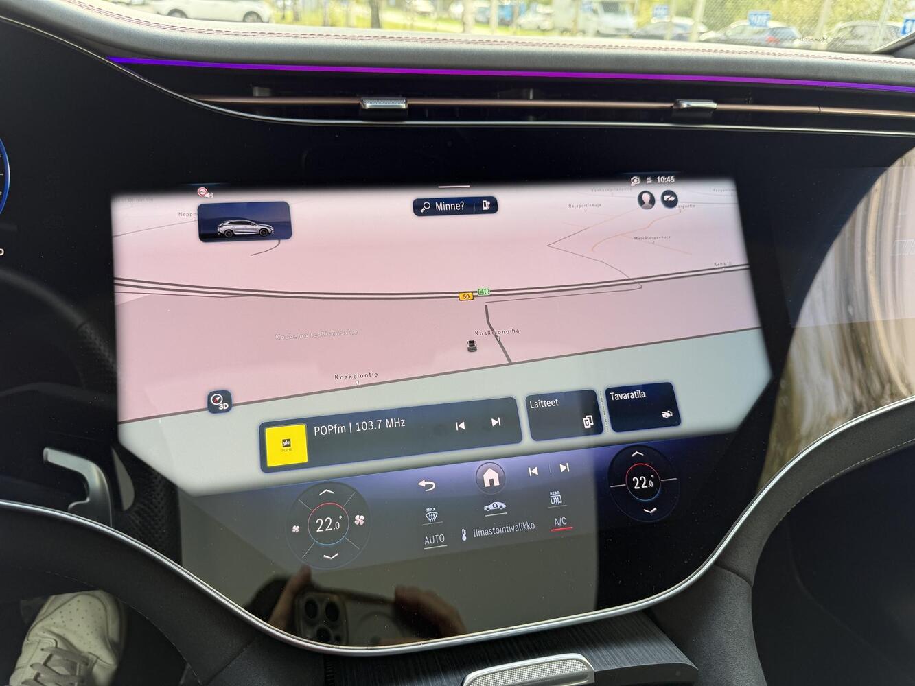 Mercedes-Benz EQE vaihtoauto