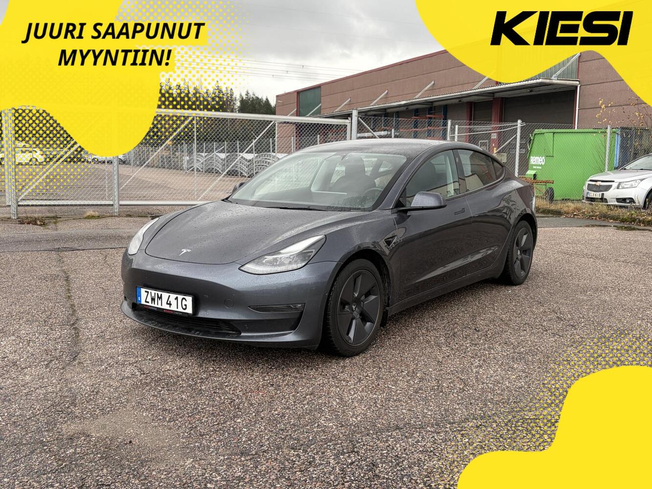 Tesla Model 3 vaihtoauto
