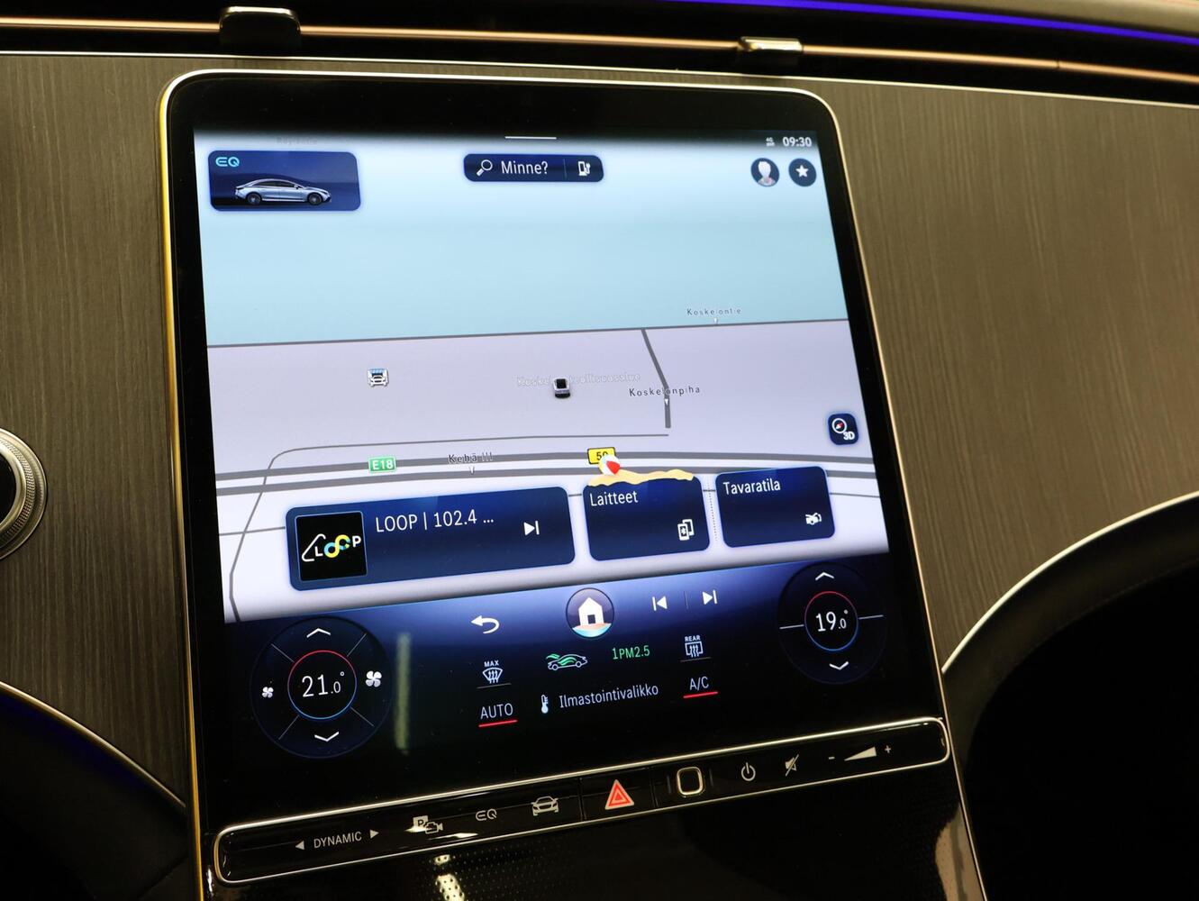 Mercedes-Benz EQE vaihtoauto