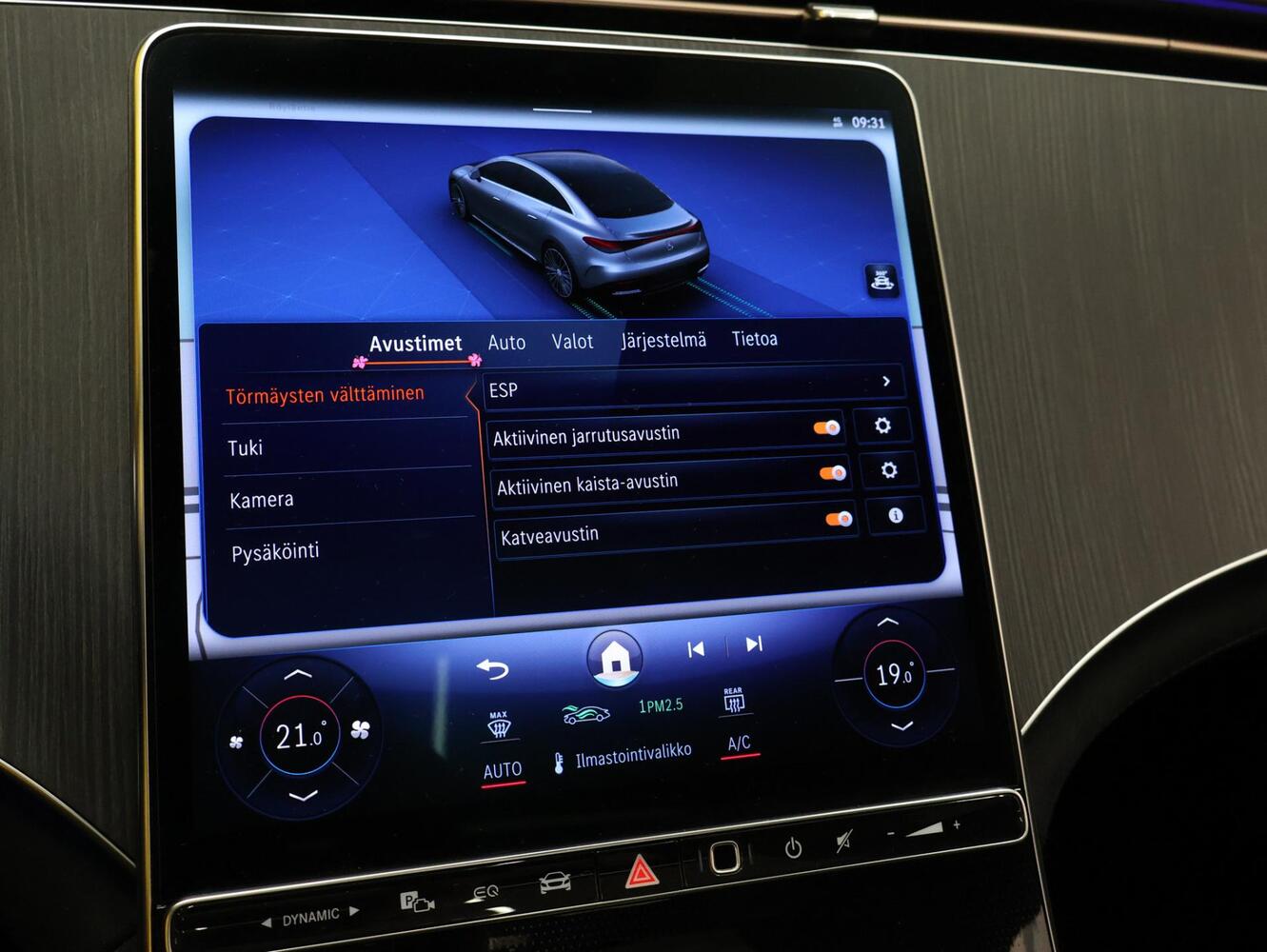 Mercedes-Benz EQE vaihtoauto