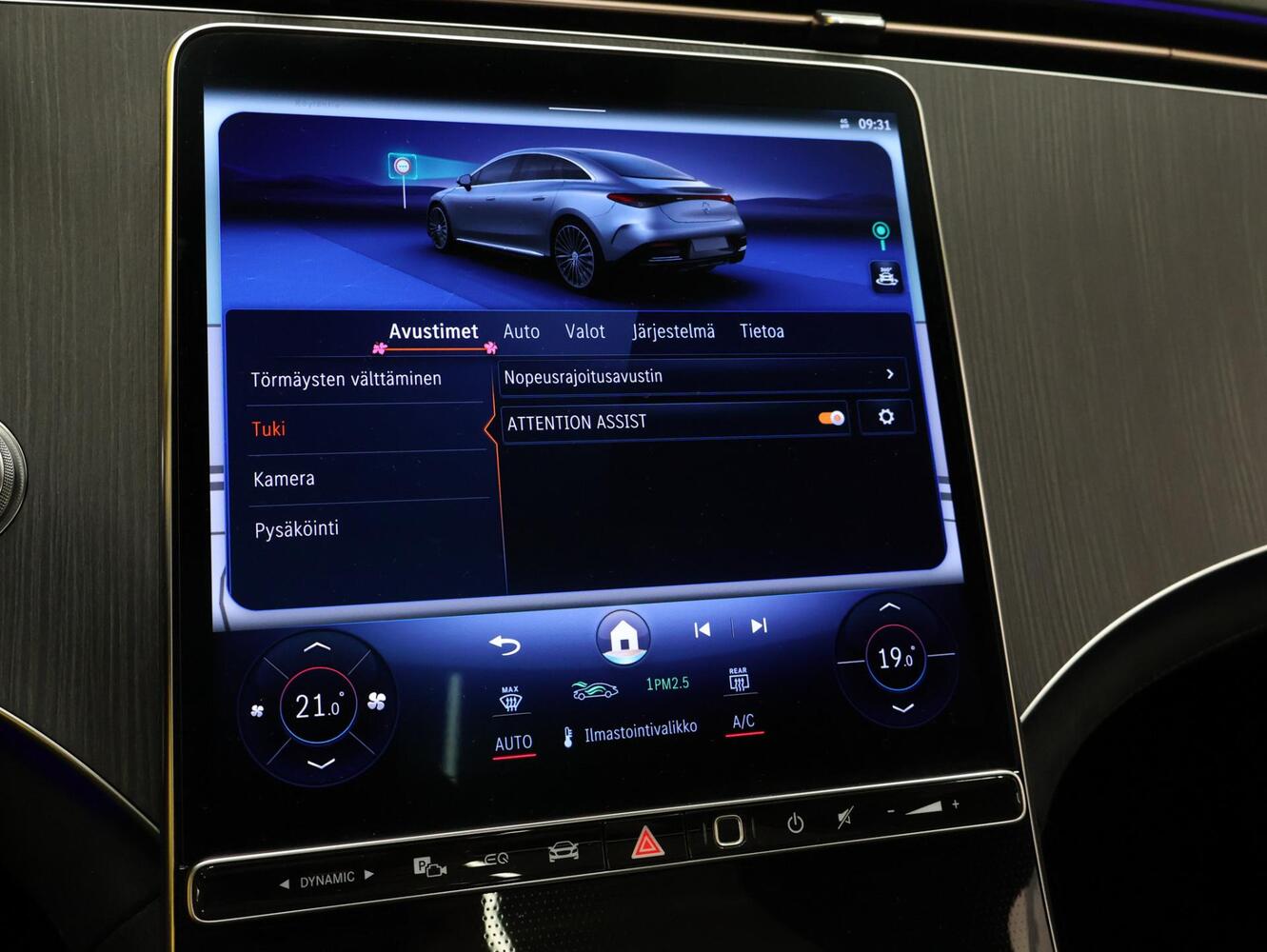 Mercedes-Benz EQE vaihtoauto