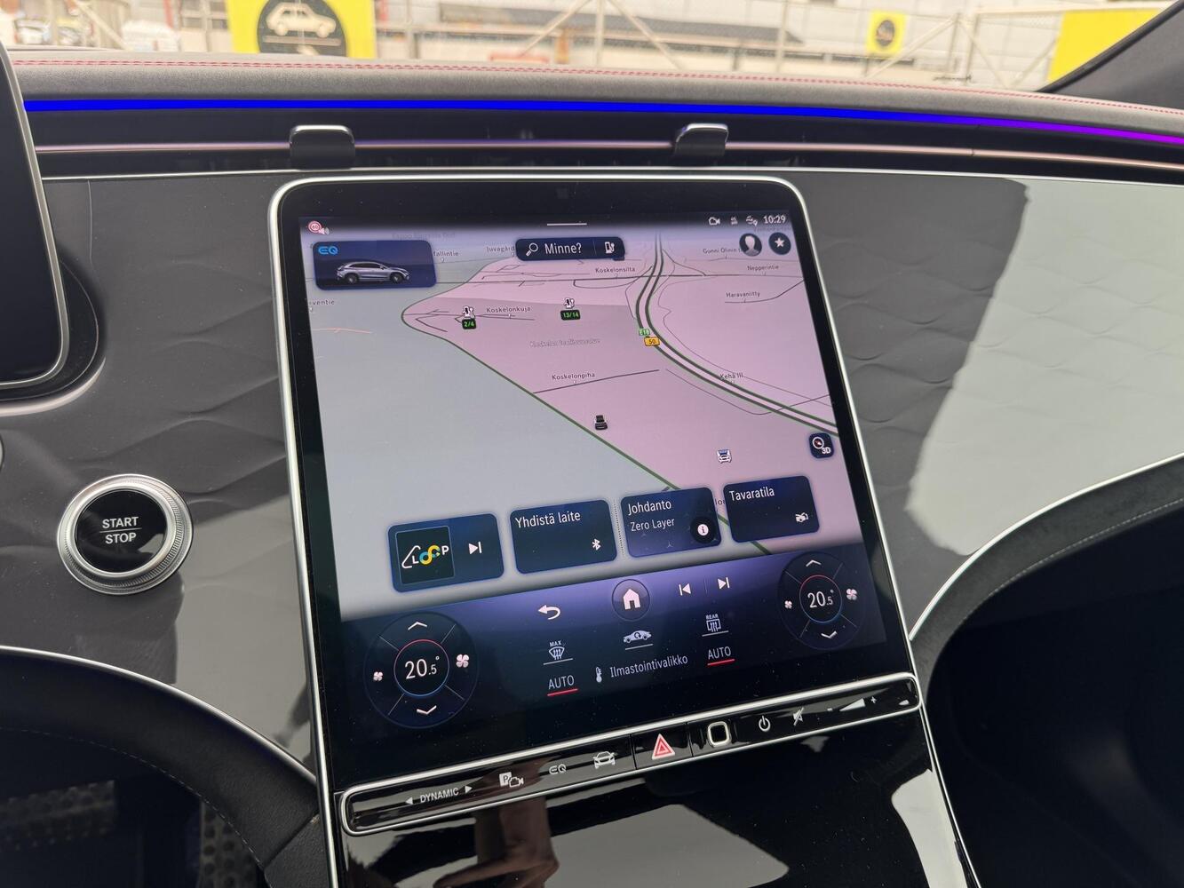 Mercedes-Benz EQE vaihtoauto