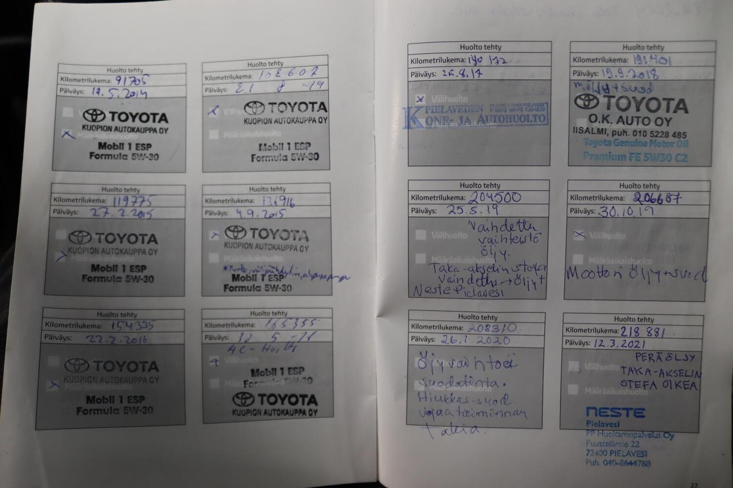 Toyota Urban Cruiser vaihtoauto