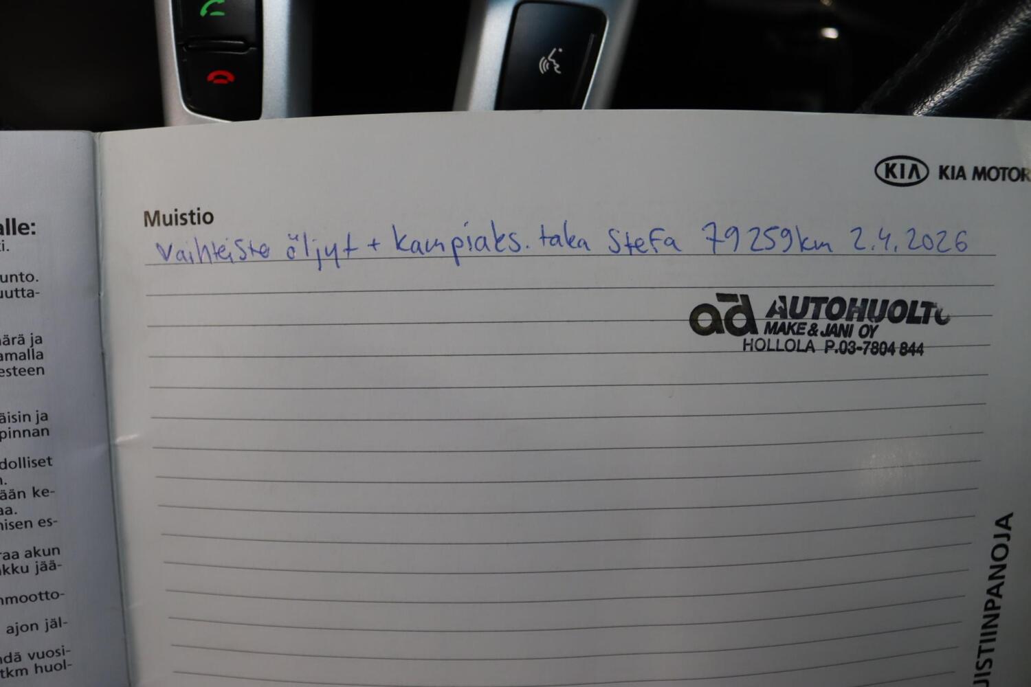 Kia Sportage vaihtoauto