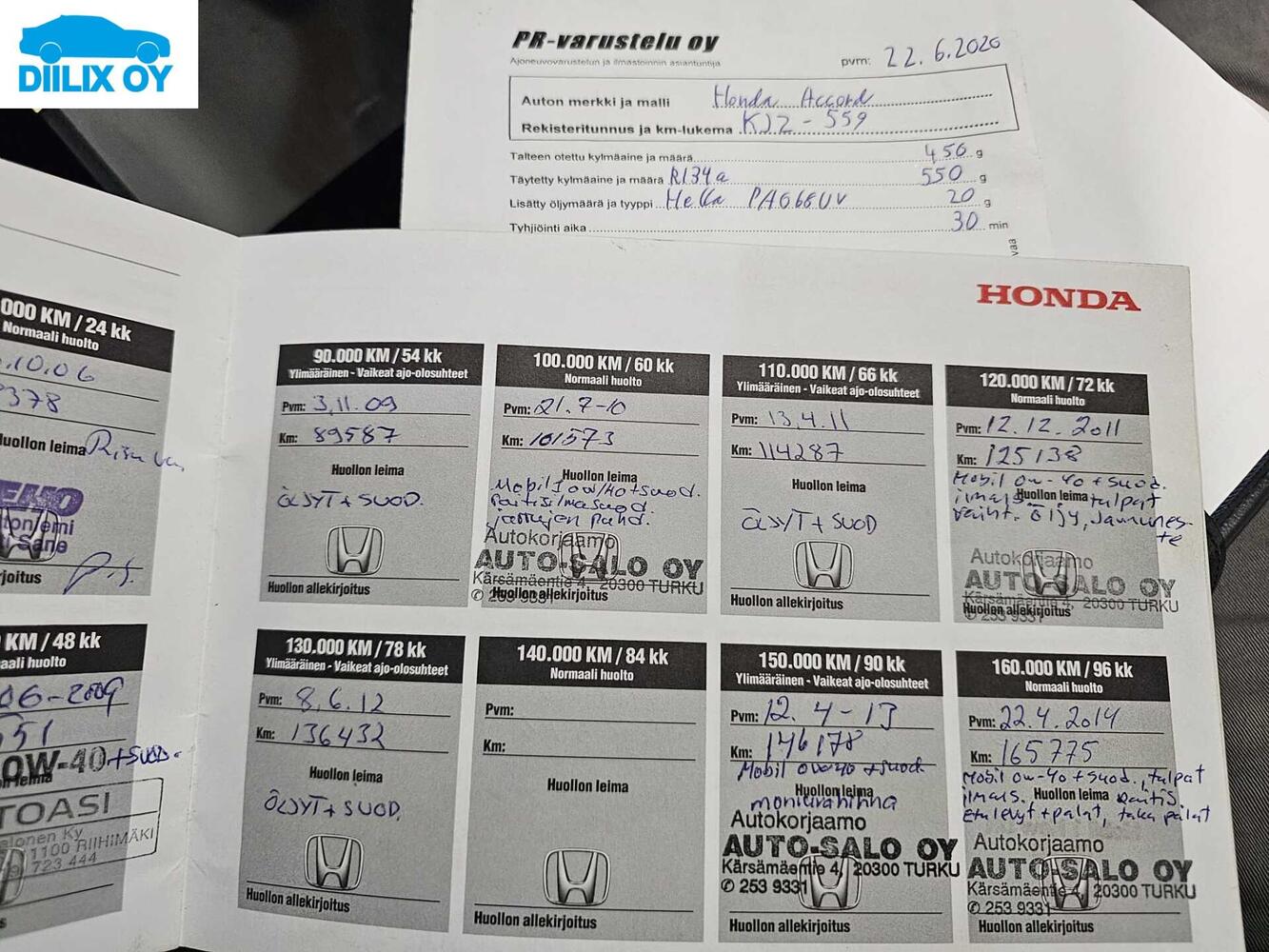 Honda Accord vaihtoauto
