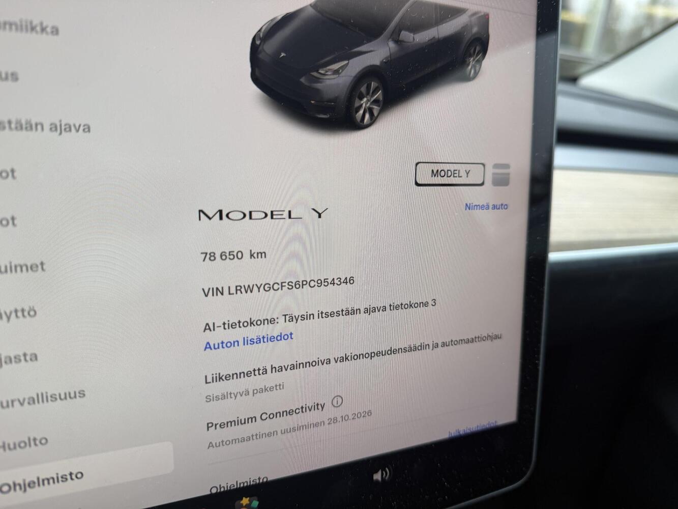 Tesla Model Y vaihtoauto