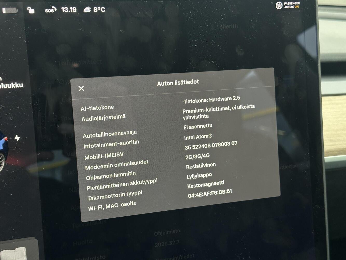Tesla Model 3 vaihtoauto