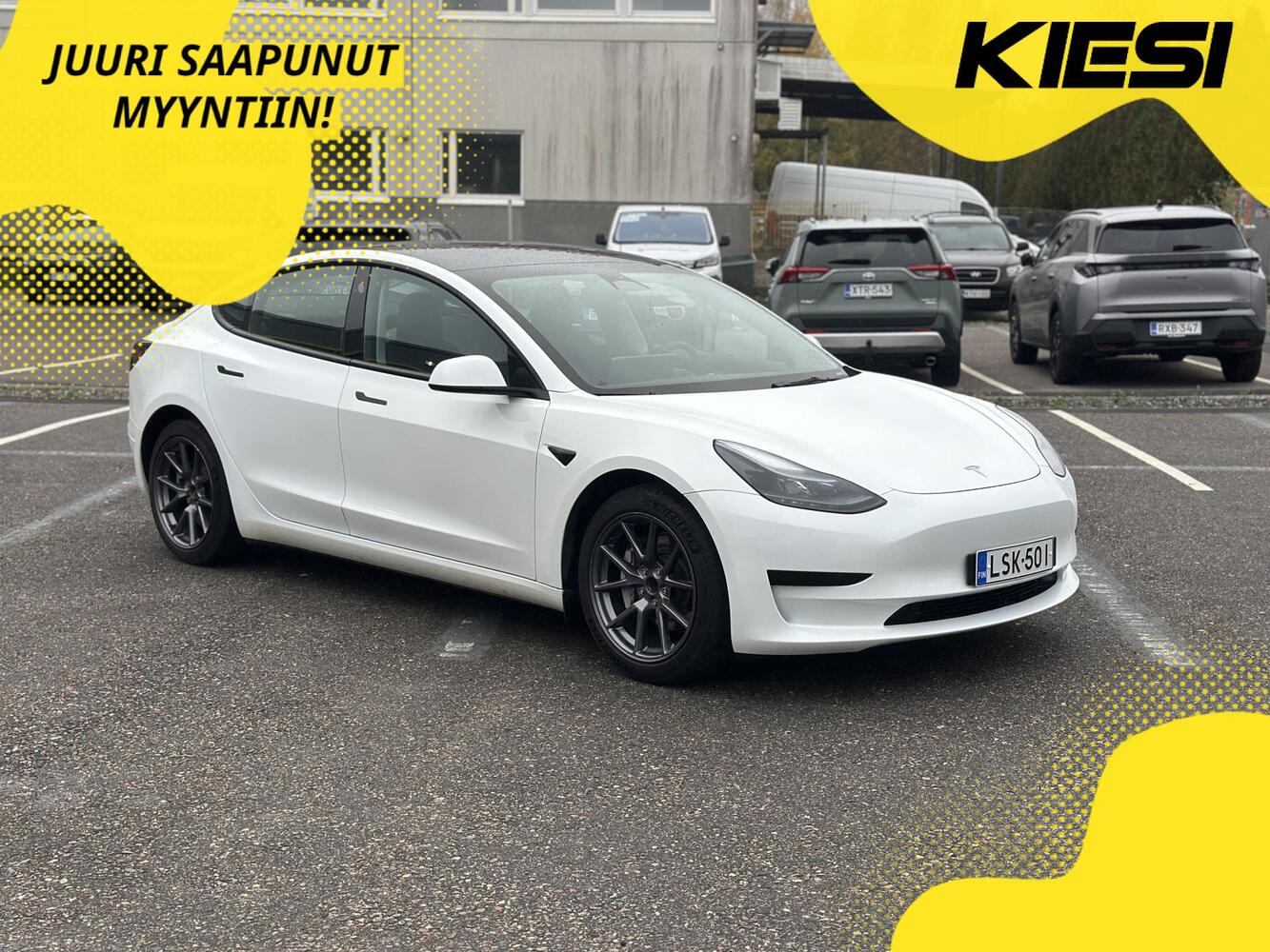 Tesla Model 3 vaihtoauto