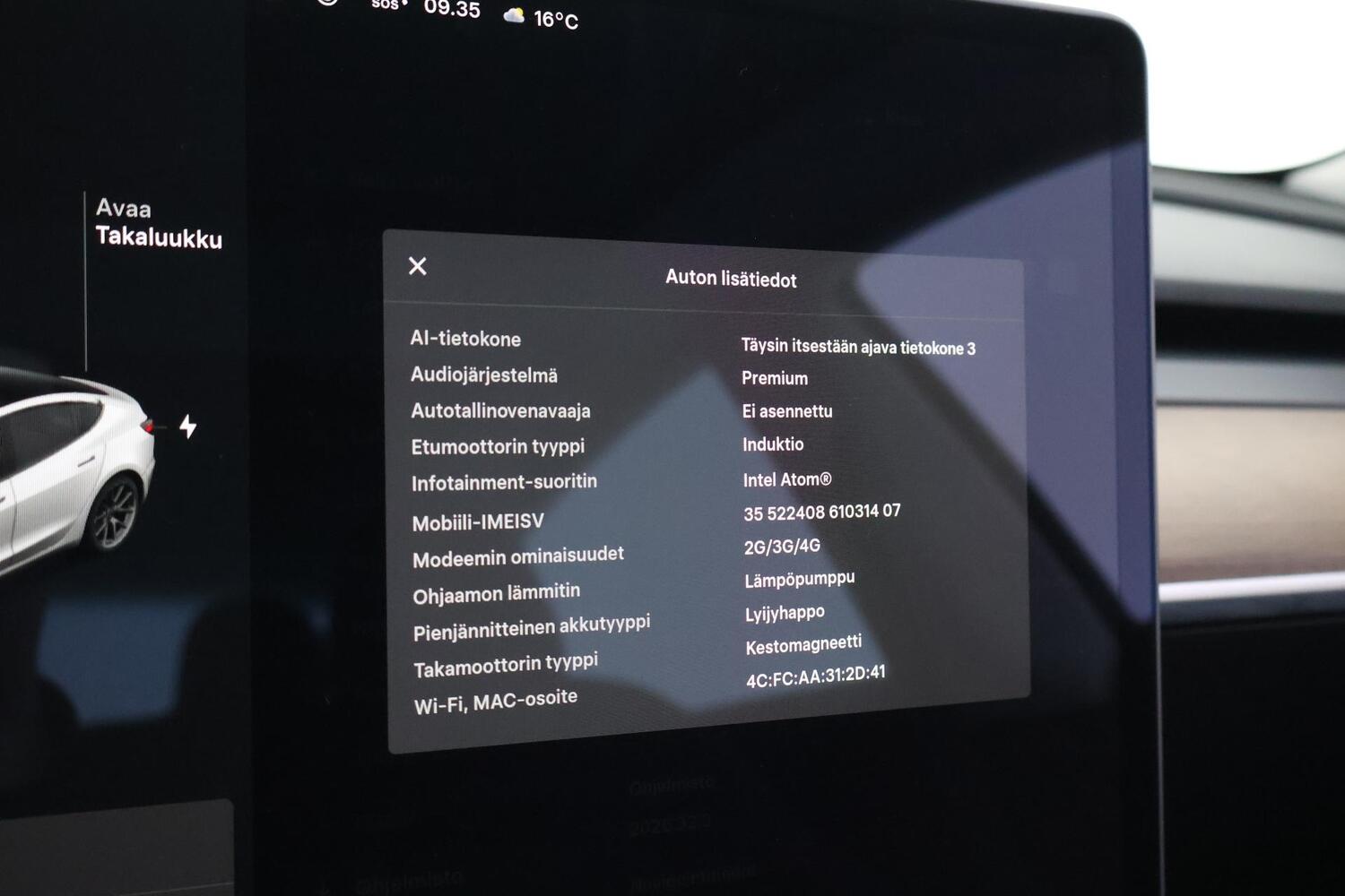 Tesla Model 3 vaihtoauto