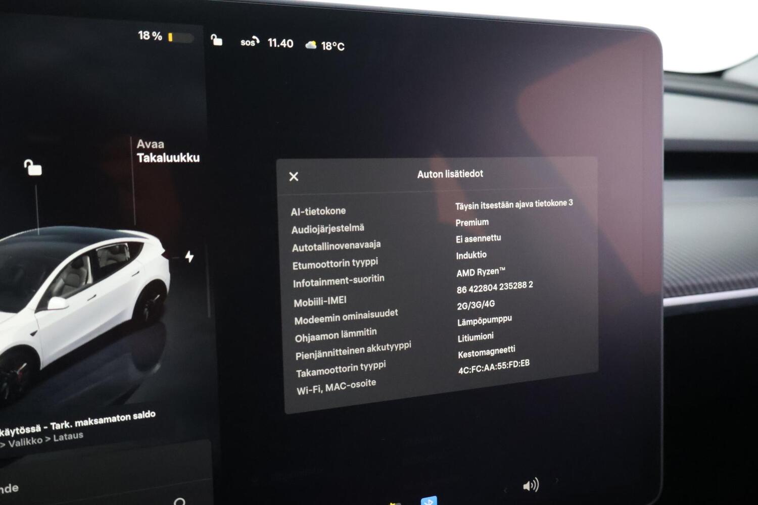 Tesla Model Y vaihtoauto