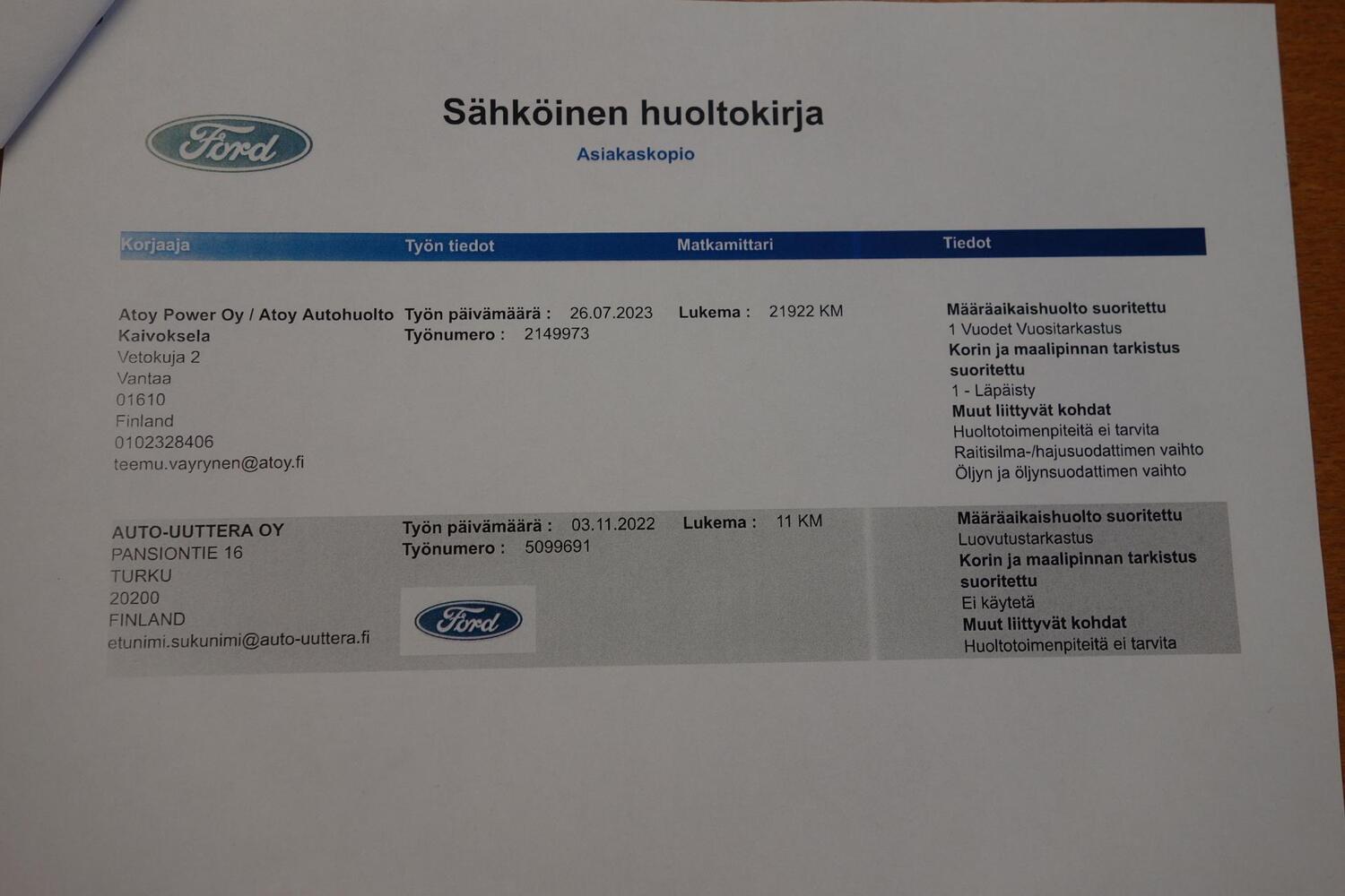 Ford Ranger vaihtoauto