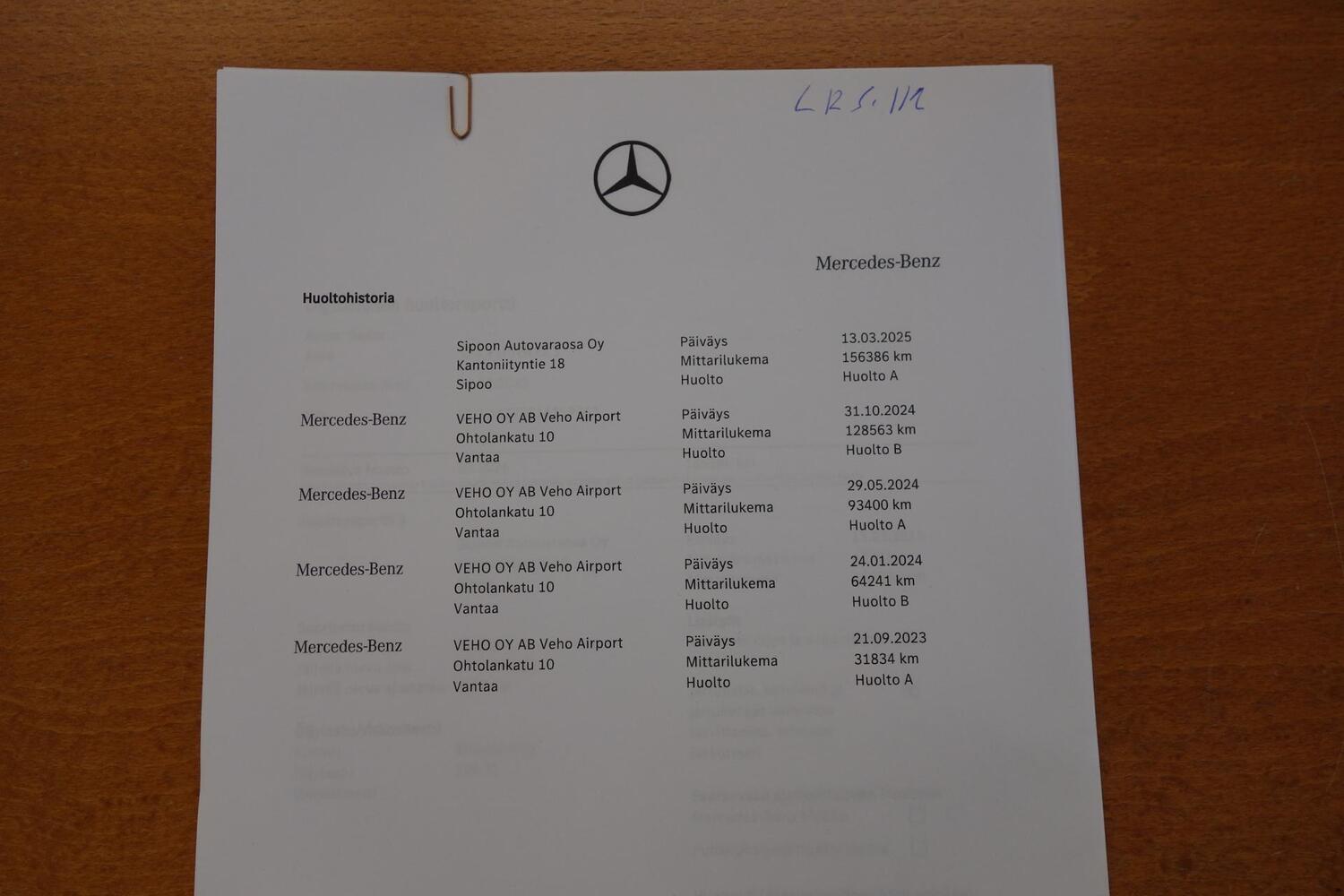 Mercedes-Benz V vaihtoauto
