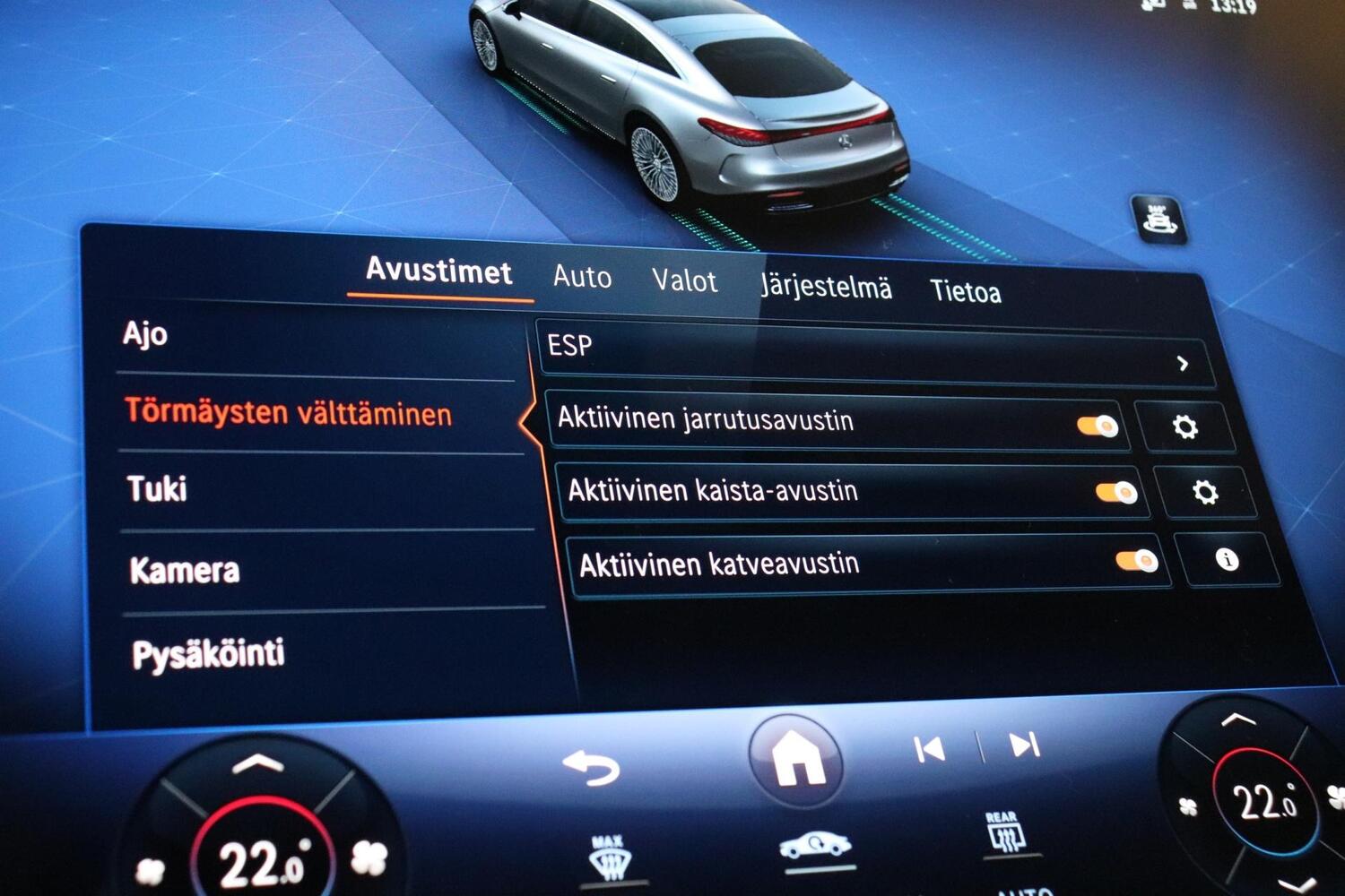 Mercedes-Benz EQS vaihtoauto