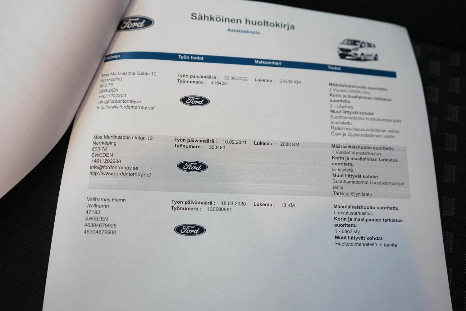 Ford Transit Custom vaihtoauto