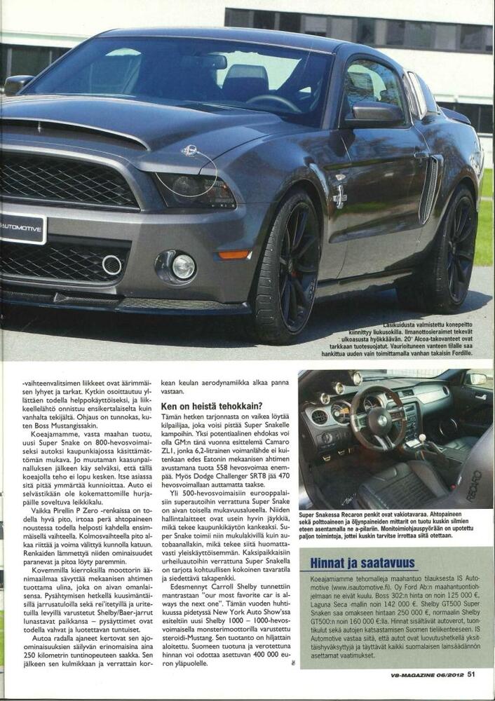 Ford USA Mustang vaihtoauto