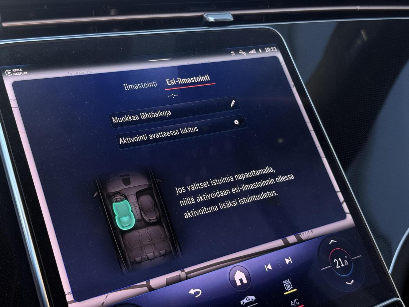 Mercedes-Benz EQE vaihtoauto