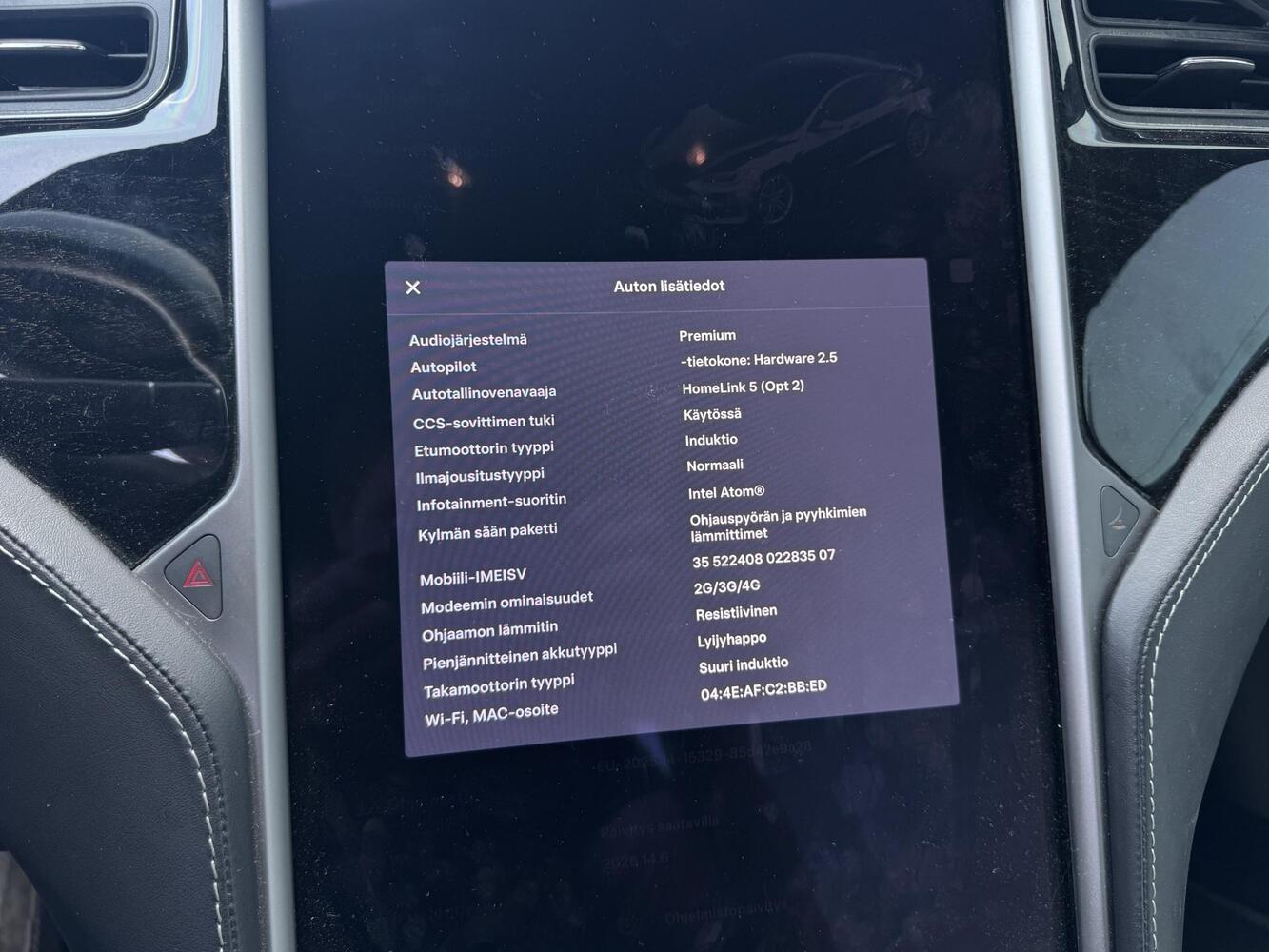 Tesla Model S vaihtoauto