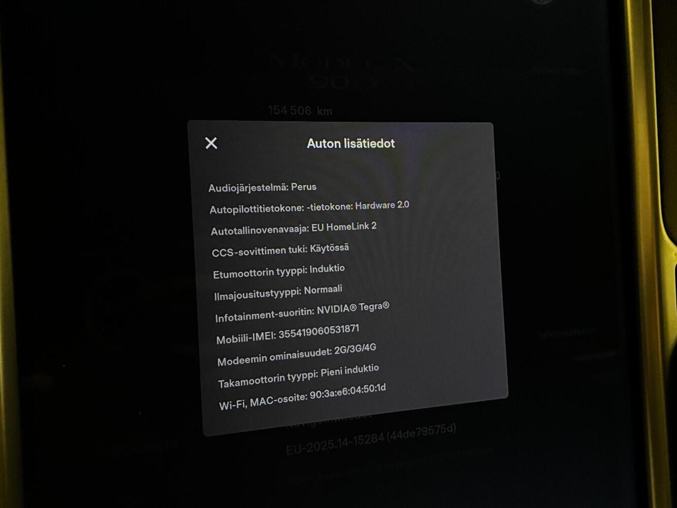 Tesla Model X vaihtoauto