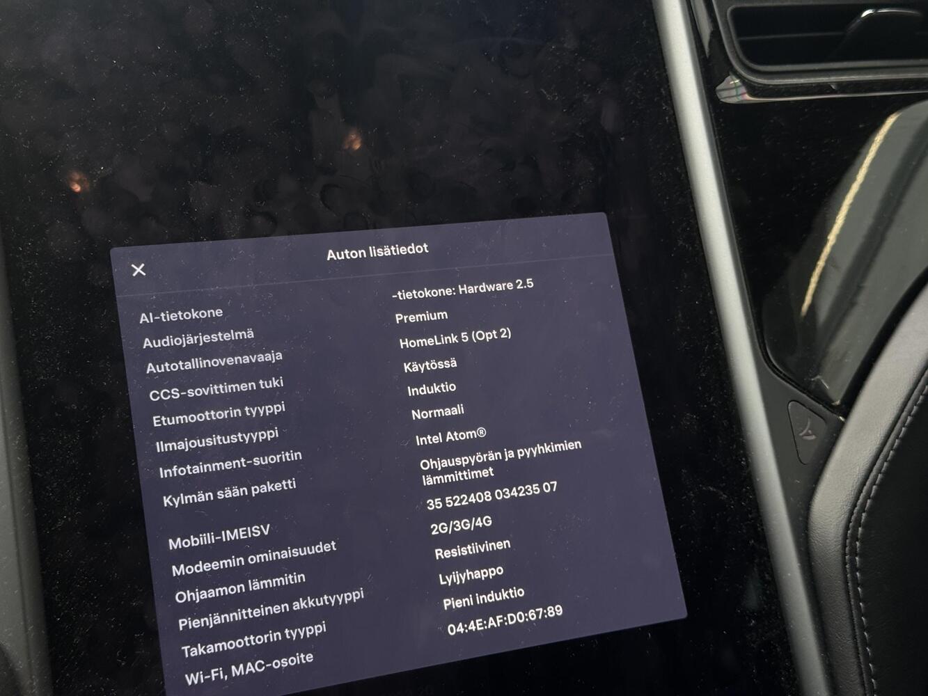 Tesla Model S vaihtoauto