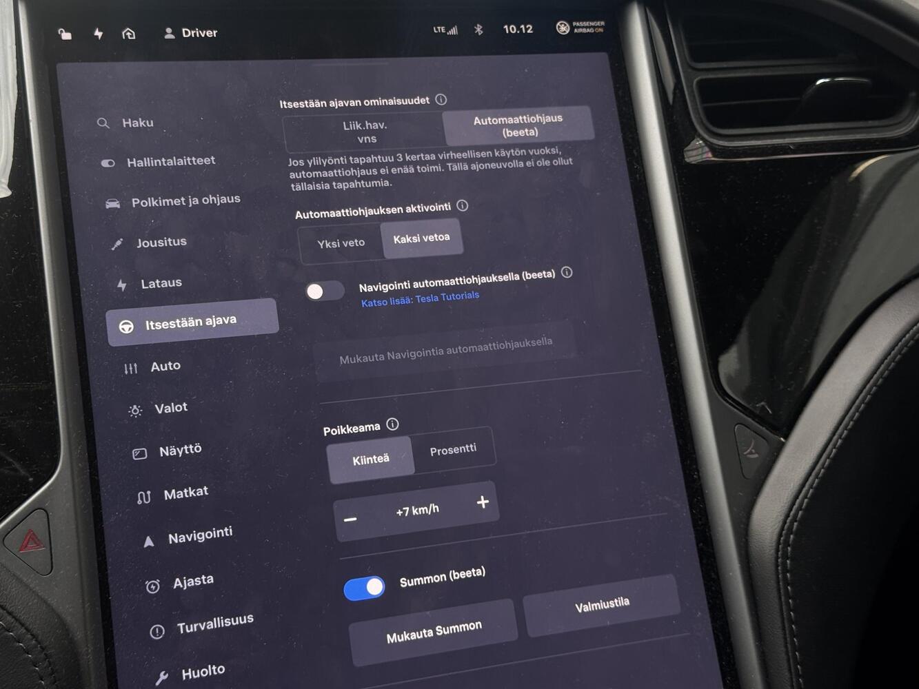 Tesla Model S vaihtoauto