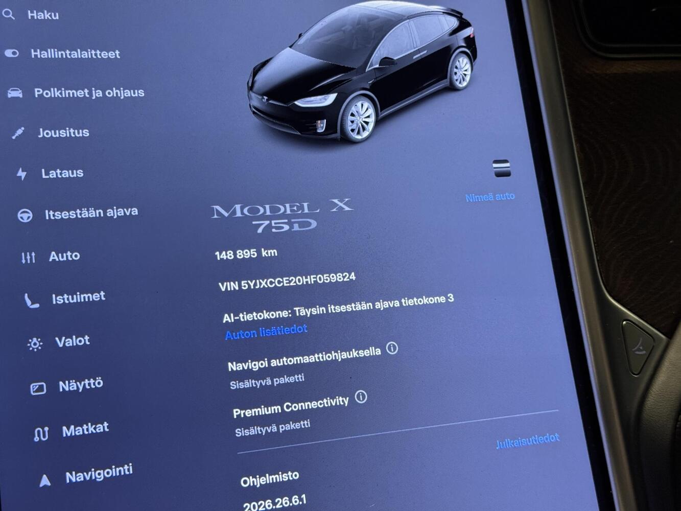 Tesla Model X vaihtoauto