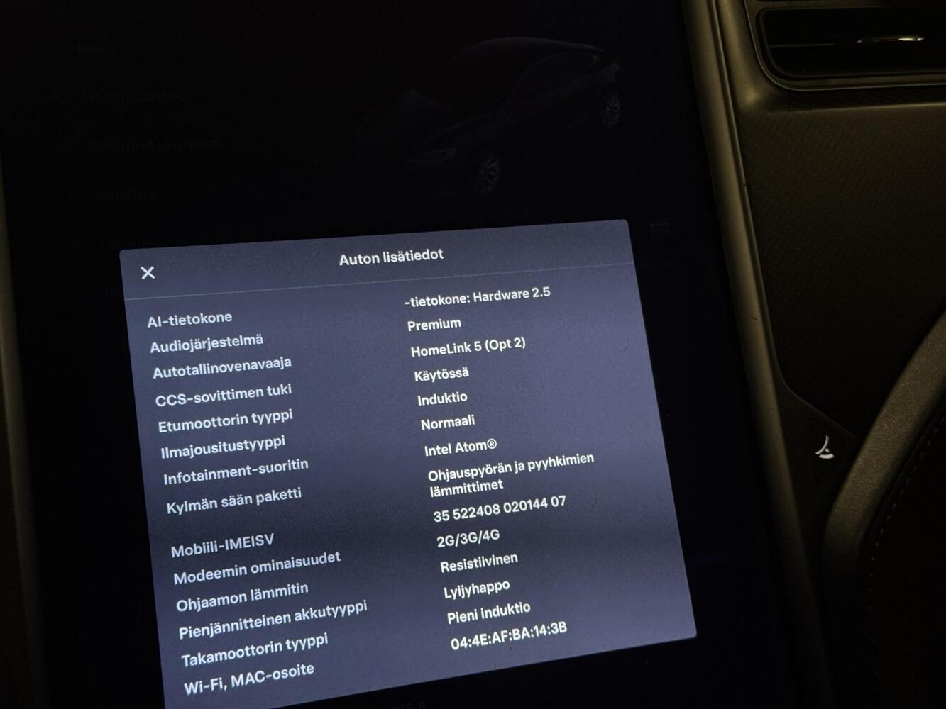 Tesla Model S vaihtoauto