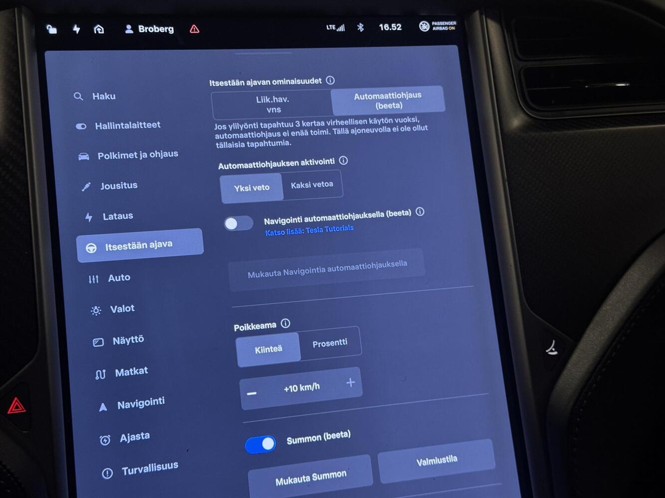 Tesla Model S vaihtoauto