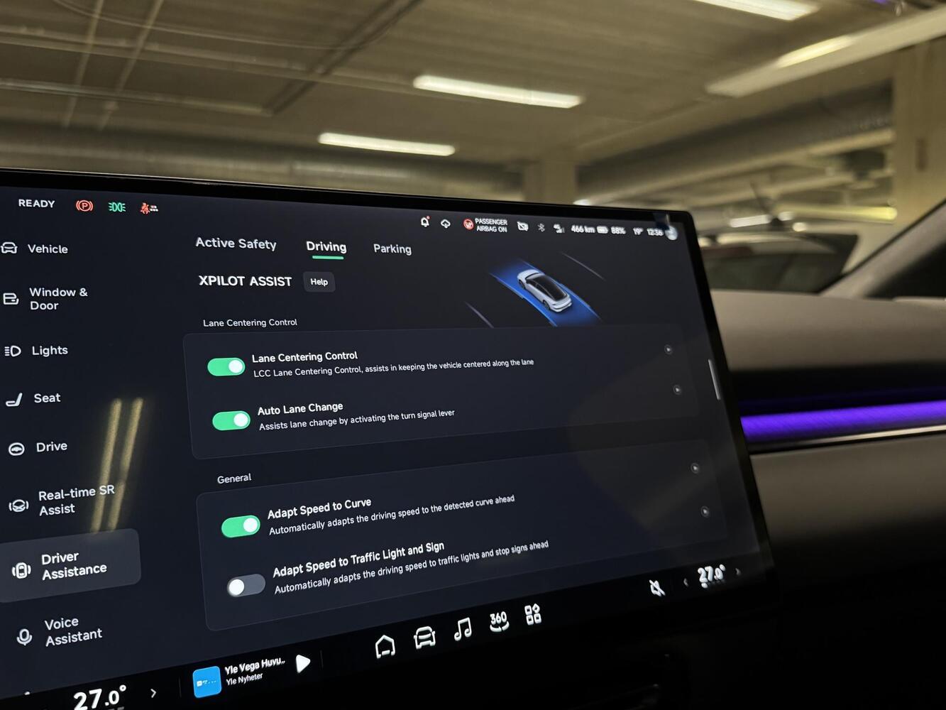 XPENG P7+ vaihtoauto