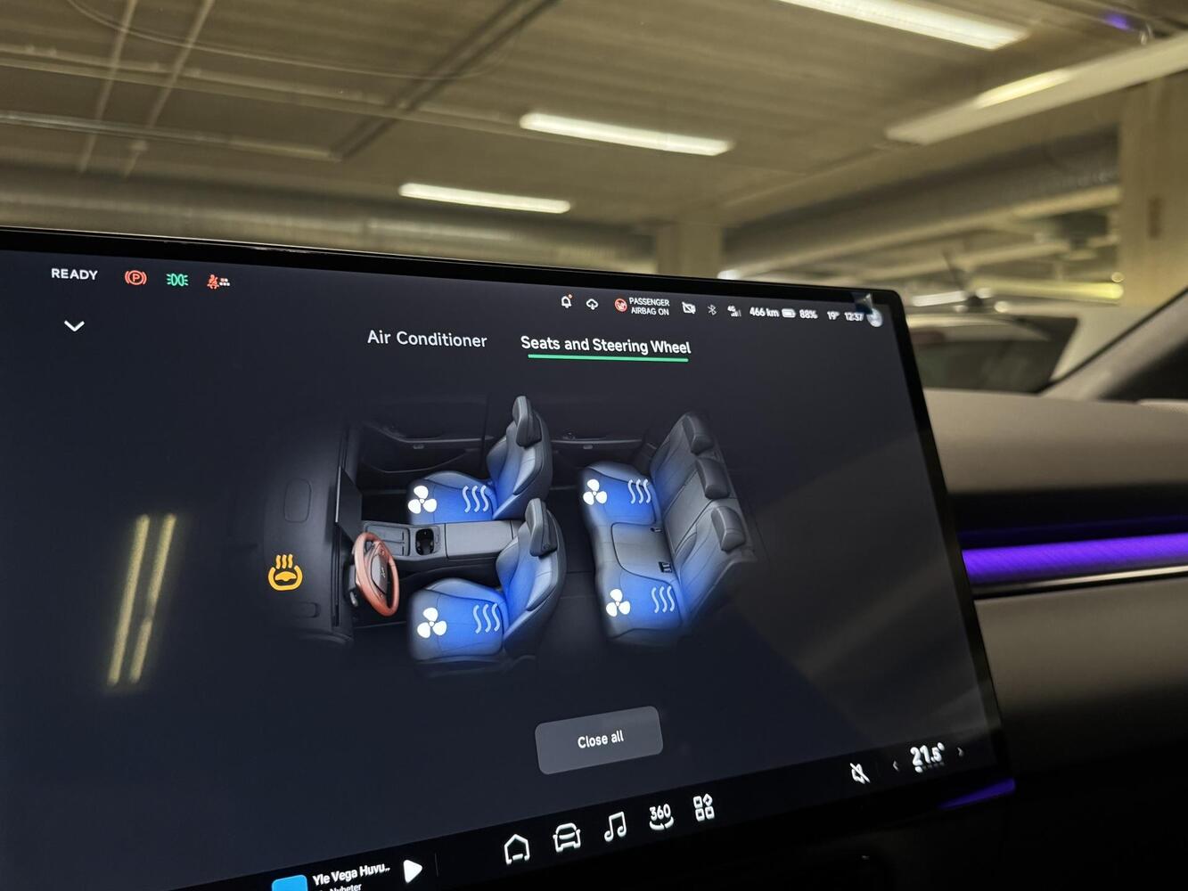 XPENG P7+ vaihtoauto