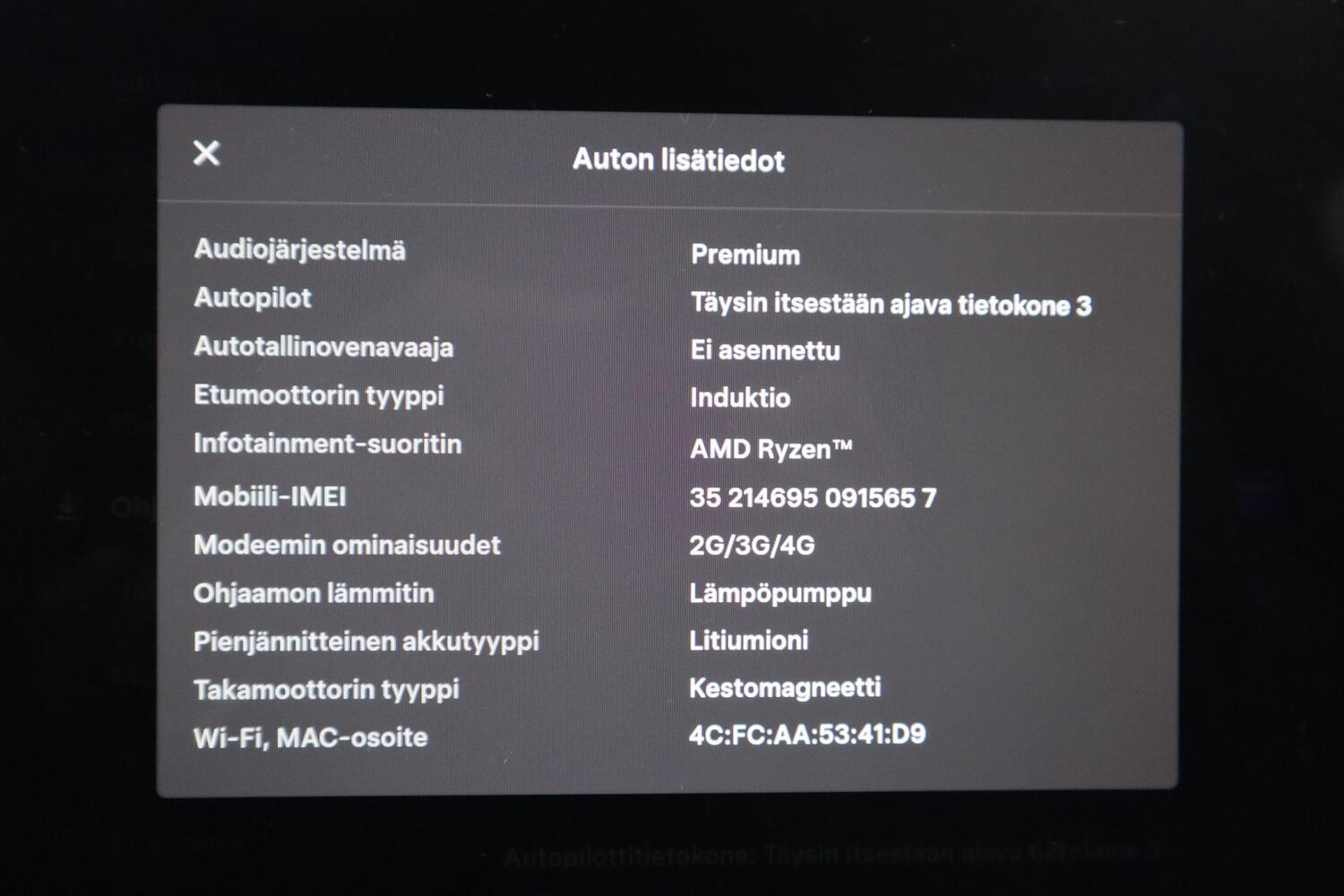Tesla Model Y vaihtoauto