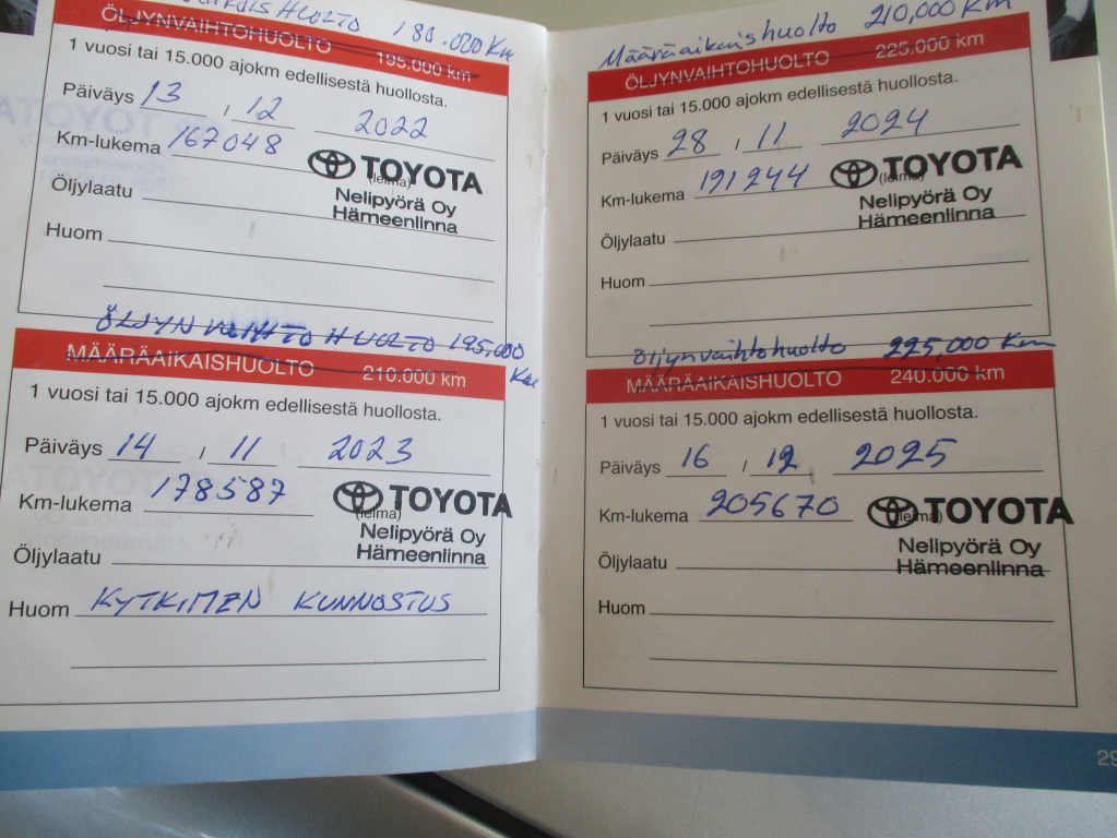 Toyota Hilux vaihtoauto