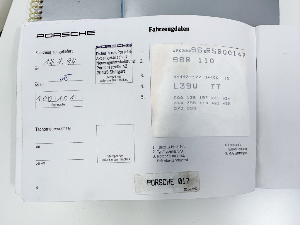 Porsche 968 vaihtoauto